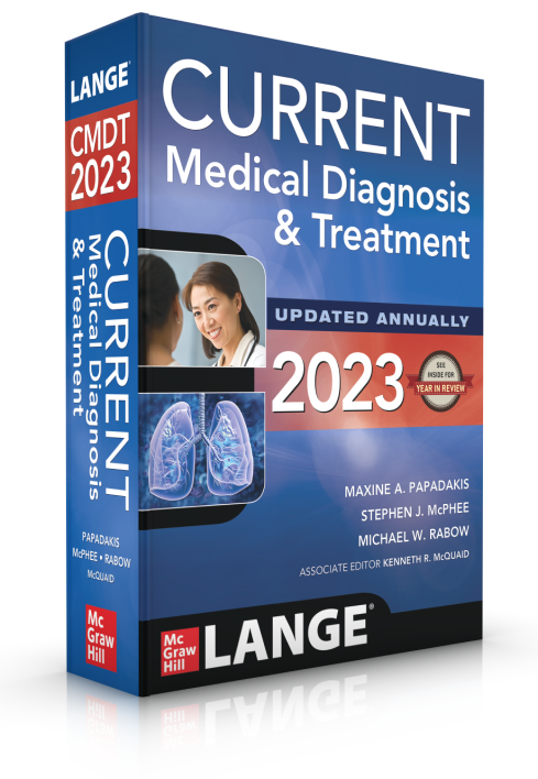 Cover of Current Medical Diagnosis & Treatment 2023 Edition
