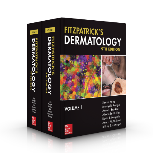 Fitzpatrick's Dermatology 9th Edition on AccessDermatologyDxRx